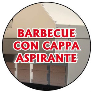 Barbecue con cappa aspirante